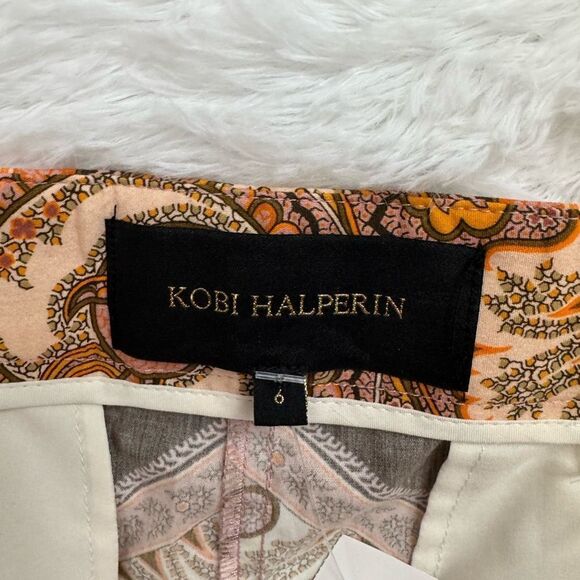 Kobi Halperin Laura Paisley Cropped Pants - Picture 9 of 11